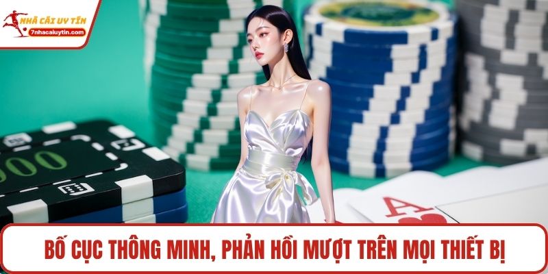 Bố cục thông minh, phản hồi mượt trên mọi thiết bị