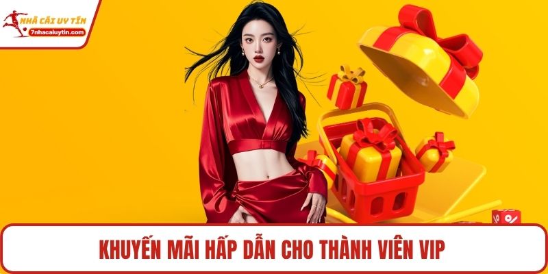 Khuyến mãi hấp dẫn cho thành viên VIP 