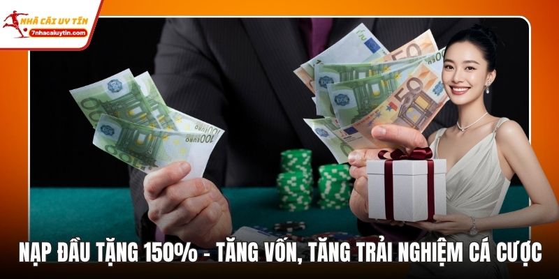 Nạp Đầu Tặng 150%