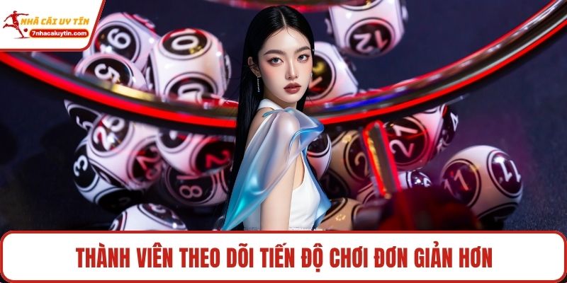 Thành viên theo dõi tiến độ chơi đơn giản hơn
