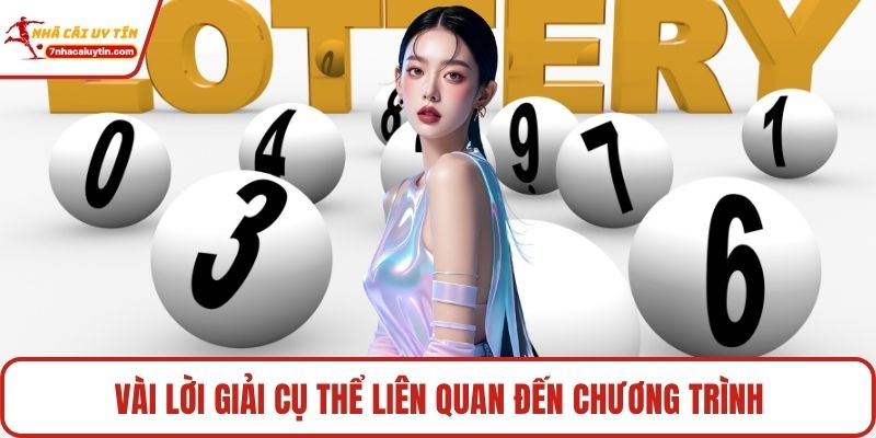 Vài lời giải cụ thể liên quan đến chương trình